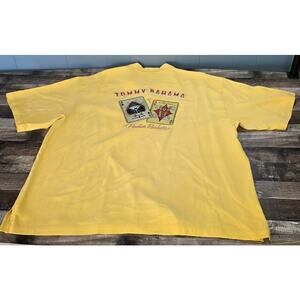 Tommy Bahama T Shirt Men 2XL XXL Jungle Pocket Rockets